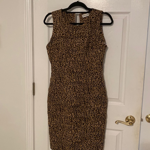 MARVIN RICHARDS  size 8 leopard sleeveless dress - Picture 1 of 5